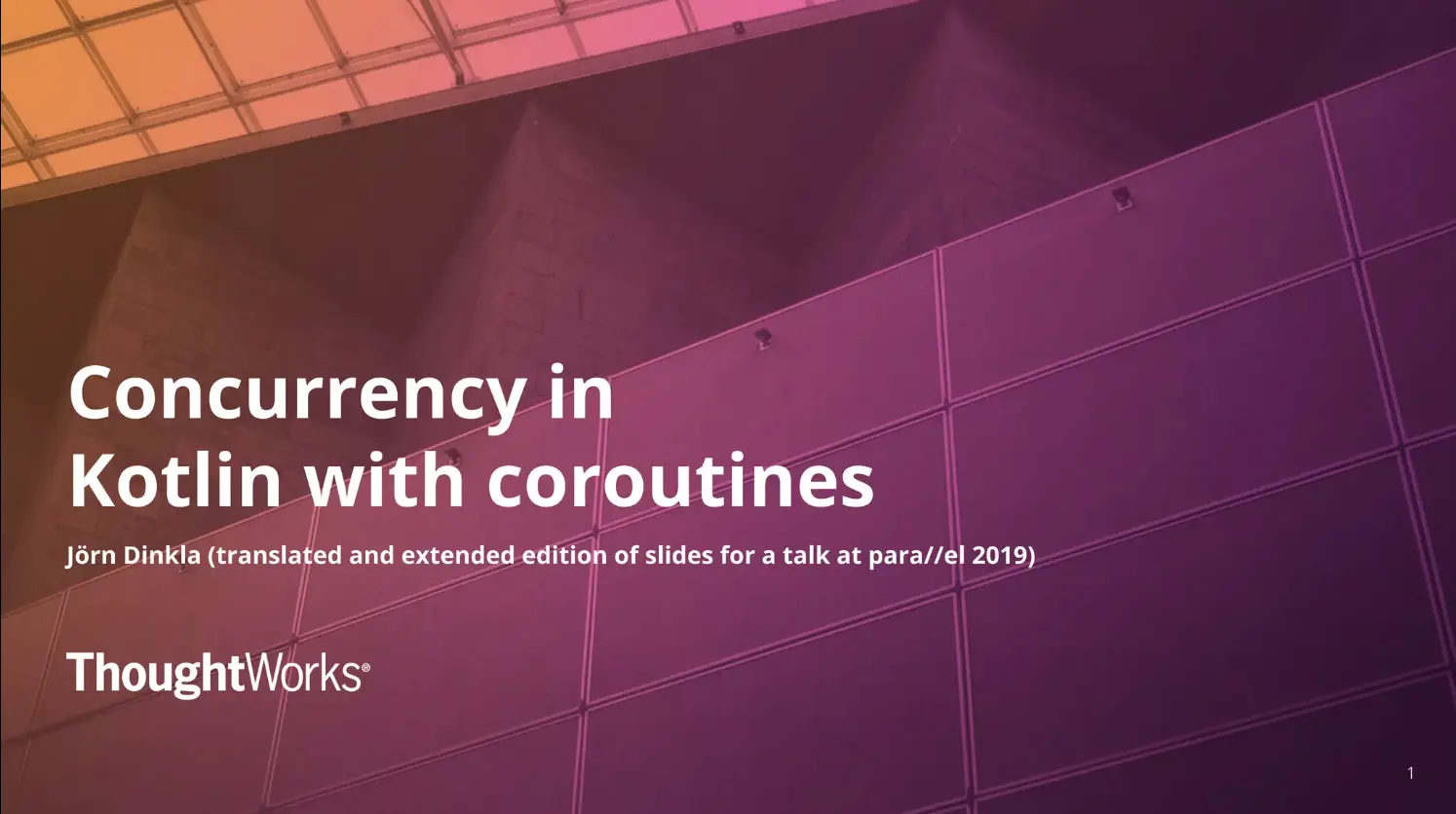 Concurrency in Kotlin with coroutines