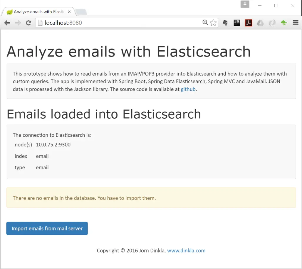 Using Elasticsearch with Spring Boot - Installation and Usage
